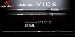Apia Grandage Vice S74ML 2, 23m 2-20gr 2 Részes Pergető Bot (AP28074)