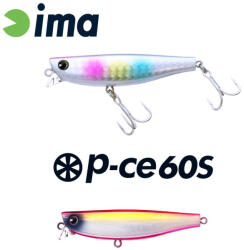 Ima P-CE 60S 6cm 10gr 020 Pink & Pink Wobbler (PC60-020)
