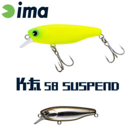 Ima K-Fat 58 Suspend 5, 8cm 8gr 007 Haku Wobbler (KT58-007)