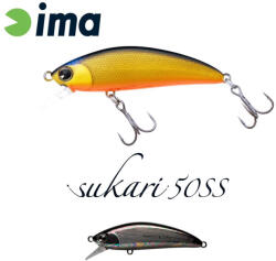 Ima Sukari 50SS 5cm 5gr 114 Titanium Black Wobbler (SU50SS-114)