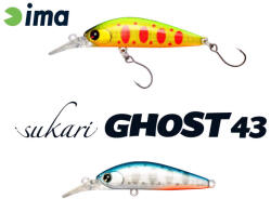Ima Sukari Ghost 43SU 4, 3cm 2, 4gr 012 Aosey Yamame Wobbler (SUG43-012)