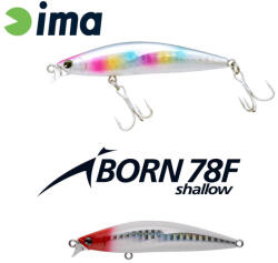 Ima iBorn 78F Shallow 7, 8cm 8, 5gr 001 Red Head Wobbler (IB78FS-001)