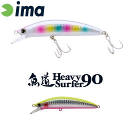 Ima Heavy Surfer 90HS 9cm 28gr 112 Chart Back Pink Glow Wobbler (HS112)