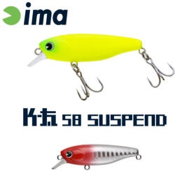 Ima K-Fat 58 Suspend 5, 8cm 8gr 001 Red Head Wobbler (KT58-001)