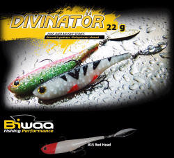 Biwaa Divinator Junior 14cm 22gr 15 Red Head Spinnertail 1db (B000545)