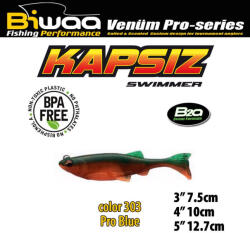 Biwaa Kapsiz 10cm 201 Fire Tiger Gumihal 5db (B001580)