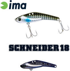 Ima Schneider 18 6, 8cm 18gr 018 Black & Black Műcsali (SD18-018)