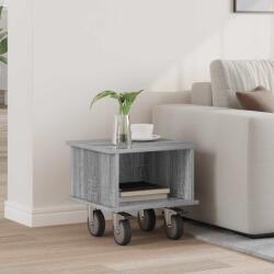 vidaXL TV állvány Szürke Sonoma 37 x 35 x 35 cm Faanyag (891053)