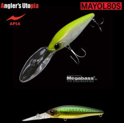 Apia Mayol 80S 80mm 15gr 08 Green Gold Iwashi Wobbler (AP21143)