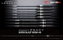 Apia Grandage Legacy Super Blast S83M-HS 2, 51m 2-15gr 2 Részes Pergető Bot (AP28050)