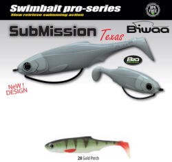 Biwaa Submission 13cm 28 Gold Perch Gumihal 3db (B001760)