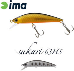 Ima Sukari 63HS 6, 3cm 8gr 015 Laval Yamame Trout Wobbler (SU63H-015)