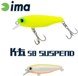 Ima K-Fat 58 Suspend 5, 8cm 8gr 002 Chart Back Pearl Wobbler (KT58-002)
