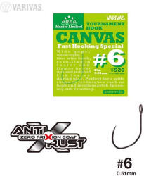VARIVAS Super Trout Area Tournament Canvas #6 Fast Hooking Special Szakáll Nélküli Horog 15db (V099358)