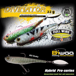 Biwaa Divinator Junior 14cm 22gr 55 Musky Spinnertail 1db (B001316)