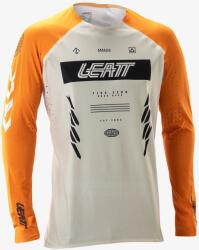 Leatt MTB 5.0 Gravity Jersey Kerékpáros felső - race yellow - S