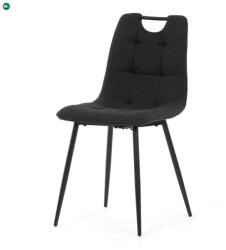  Fekete Szövet Étkezőszék DCL-V2017 BK2