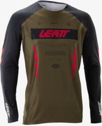 Leatt MTB 5.0 Gravity Jersey Kerékpáros felső - race brown - S