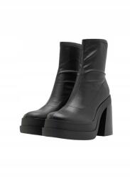 Even&Odd Evenodd Fekete Platform Bokacsizma Elasztikus Anyagból 36 T7D (EVC11N02W)
