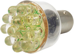 HD Izzó 12V 21/5W BAy15d 12LED piros 2002R (21/5W)