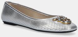 Pinko bőr balerina cipő Max 11 - ezüst Női 41