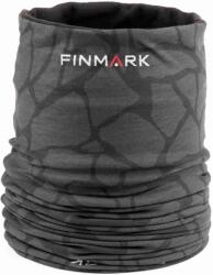 Finmark Multifunkční šátek s flísem сиво, черно, бяло (FSW-323)