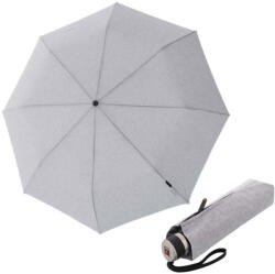 Knirps Chrome Matt Manual Melange Grey - elegantní skládací deštník šedá 9580414118 (9580414118)