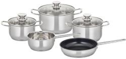 Elo 5 db-os edénykészlet, rozsdamentes acél ELO 95005 indukciós edénykészlet