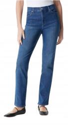 Gloria Vanderbilt Farmer Csőnadrág Kék Magas Derekú Pamut 29/33 J7C