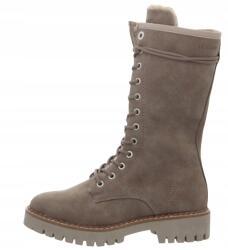 s. Oliver Magasszárú Fűzött Bakancs Bézs 41 Z1I (5-2621)