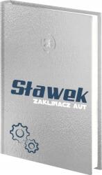 agmART Planer heti Szerelő jegyzetfüzet naptár A5 arany-ezüst 2026 (KALENDARZ A5 2026)