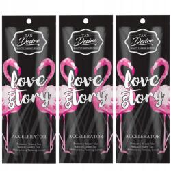 Tan Desire 3 db-os gyorsító napozó krém szett Tan Desire Love Story 15ml