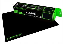 Esperanza szövet egérpad 25x20x2 cm fekete (pc) (EGP101K)