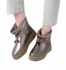 Scholl Női Metál Bakancs Szövetből És Szintetikus Anyagból 41 T7D (F30843)