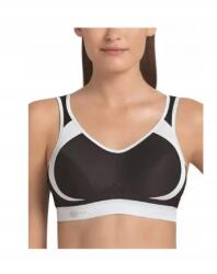 Anita Fekete Női Sportmelltartó Hátul Cipzárral 105E J5H (5527.001)