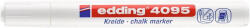 edding Krétamarker, 2-3 mm, kúpos, EDDING "4095", fehér