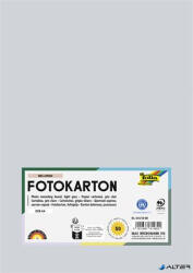 FOLIA Dekorkarton, 2 oldalas, A4, 300 g, 50 lap, FOLIA, világosszürke (614/50 80) - alter
