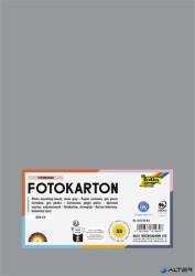FOLIA Dekorkarton, 2 oldalas, A4, 300 g, 50 lap, FOLIA, kőszürke (614/50 84) - alter