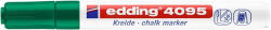 edding Krétamarker, 2-3 mm, kúpos, EDDING "4095", zöld