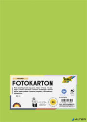 FOLIA Dekorkarton, 2 oldalas, A4, 300 g, 50 lap, FOLIA, tavaszzöld (614/50 50) - alter