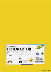 FOLIA Dekorkarton, 2 oldalas, A4, 300 g, 50 lap, FOLIA, aranysárga (614/50 15) - alter