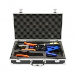 BRECKNER Trusa scule pentru sertizare conectori MC4 A2546B Cleste