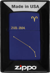 Zippo ZODIAC ARIES DESIGN öngyújtó, ram 60006932