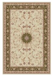 Delta Carpet Covor Dreptunghiular, 60 x 110 cm, Crem / Verde, Model Lotos (LOTUS-523-130-0611) Covor
