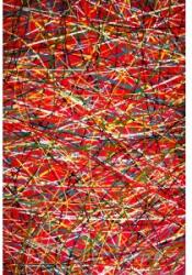 Delta Carpet Covor Dreptunghiular, 200 x 300 cm, Rosu, Kolibri Art 11035 (KOLIBRI-11035-120-23) Covor