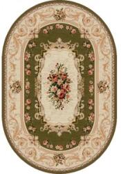 Delta Carpet Covor Oval, 150 x 230 cm, Verde, Lotos 535 (LOTUS-535-310-O-1523) Covor