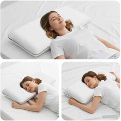 vidaXL Alvó Párna Egyszínű Fehér 80 x 35 x 10 cm (42020238)