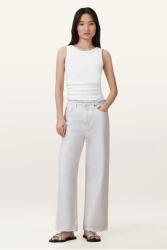 AllSaints pamut nadrág BLAKE - fehér 29