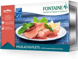 Fontaine vadlazac bio bazsalikomos paradicsomszószban 200 g