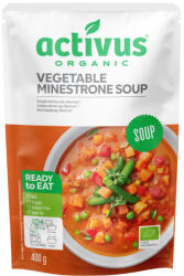 Activus bio vegán zöldséges minestrone leves 400 g